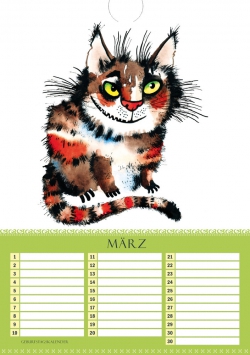 Katzen Kalender