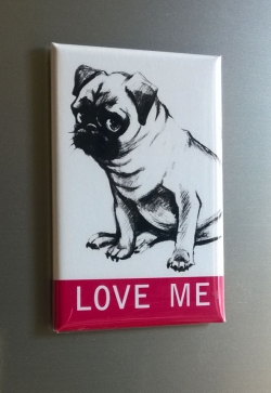 Mops Magnet 