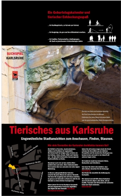 Architektur / Geburtstagskalender / Tierisches aus Karlsruhe