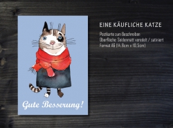 Postkarte Katze 021
