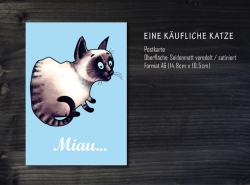 Postkarte Katzen 006