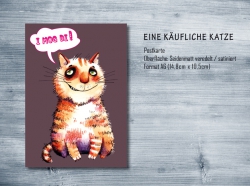 Postkarte Katzen 013